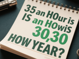 35 an Hour Is How Much a Year? Your Full-Time Annual Salary, Net Income, Lifestyle Potential, and Financial Growth Opportunities 35 an Hour Is How Much a Year?