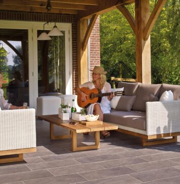 Elevate Your Outdoor Living with a Stunning Interlocking Backyard Outdoor Living