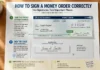 How to Sign a Money Order Correctly: A Simple U.S. Step-by-Step Guide How to Sign a Money Order